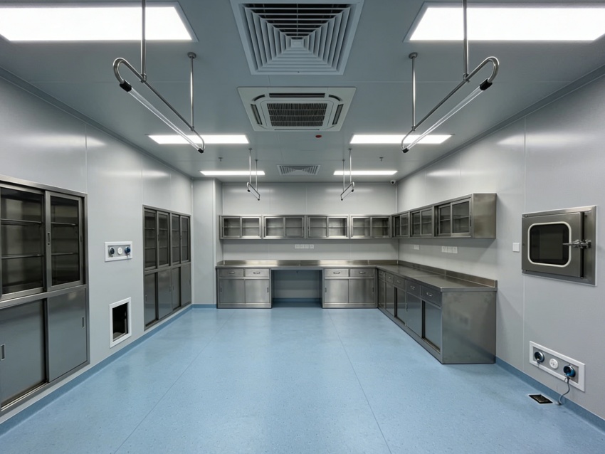 黃山制藥無(wú)菌灌裝車(chē)間凈化裝修工程